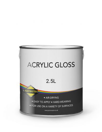 acrylic gloss acrylic gloss 2.5 litre